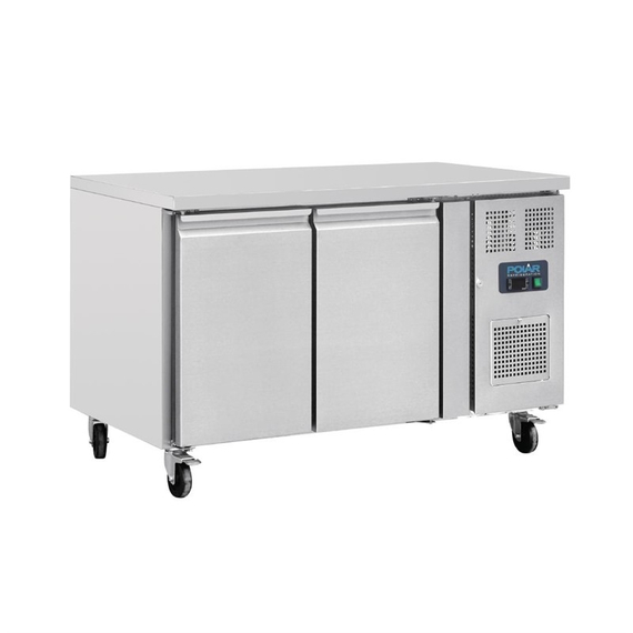 Polar Serie U Kühltisch 282 Liter 2-türig