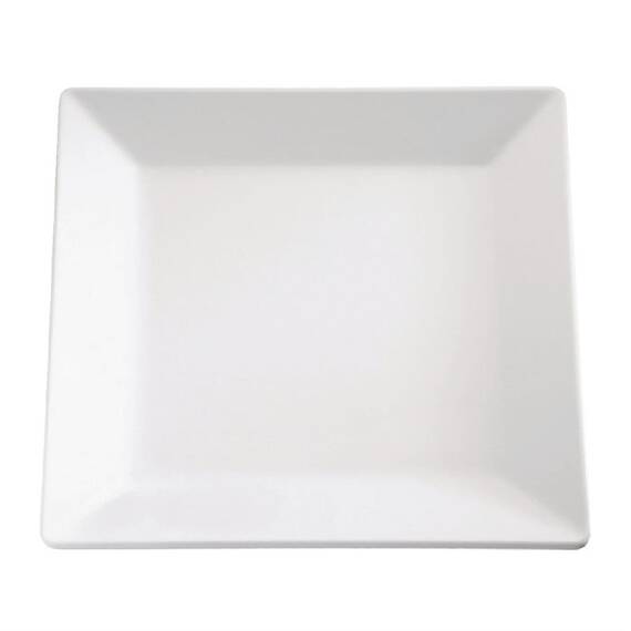 APS Pure quadratisches Tablett weiß 26,5cm