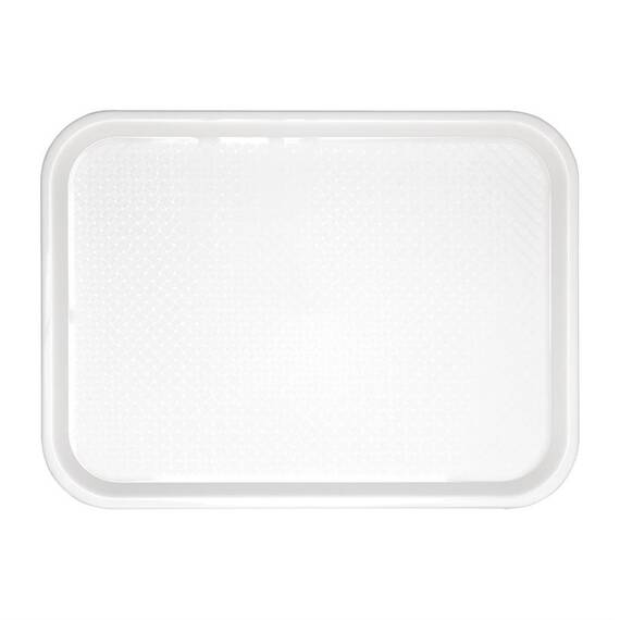 Olympia Kristallon Fast Food-Tablett weiß 45 x 35cm