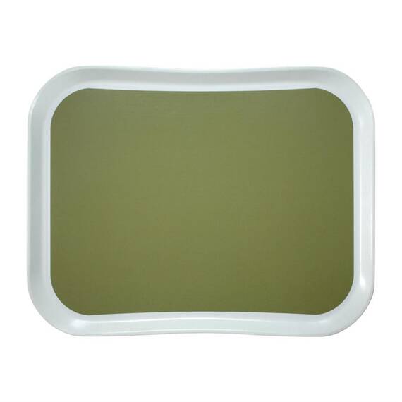 Cambro Versa Lite Century Fun Polyester Tablett salbeigrün 43cm
