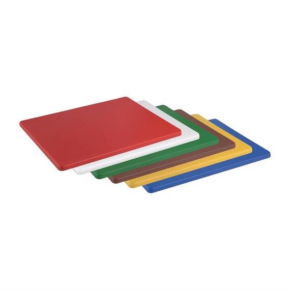 Hygiplas LDPE Schneidebrett grün 30,5x22,9x1,2cm, Bild 2