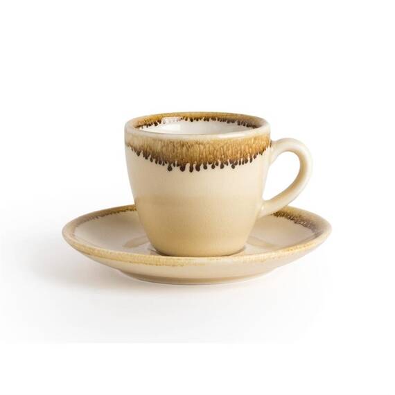 Olympia Kiln Espressotassen Sandstein 8,5cl
