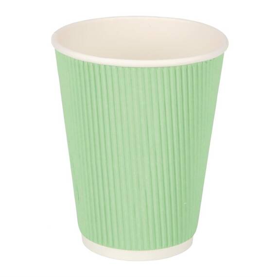 Fiesta Recyclable Heißgetränkebecher aus Wellpappe türkis 340ml
