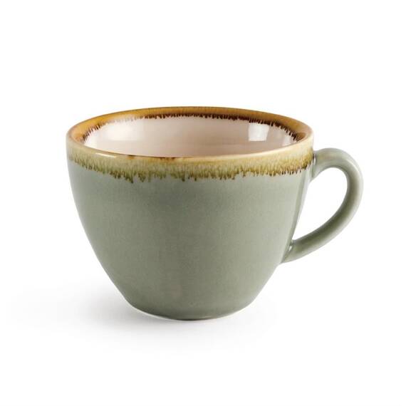 Olympia Kiln Cappuccinotassen Moos 23cl