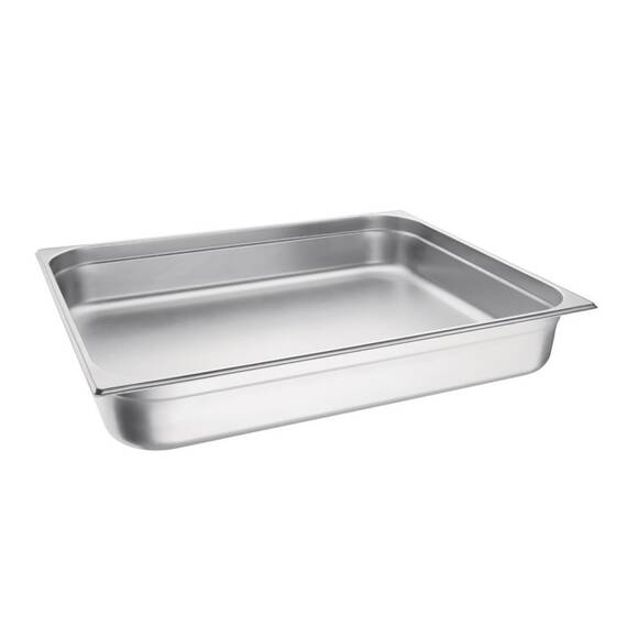 Vogue GN-Behälter Edelstahl 100mm GN2/1
