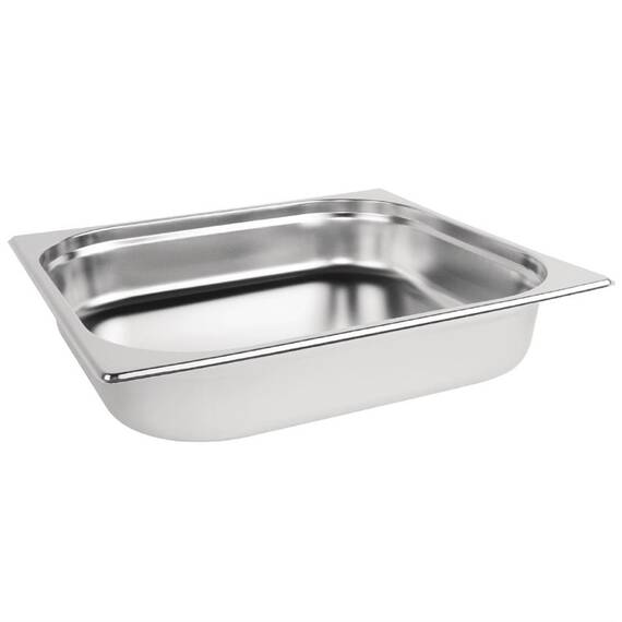 Vogue GN-Behälter Edelstahl 6,5cm GN2/3