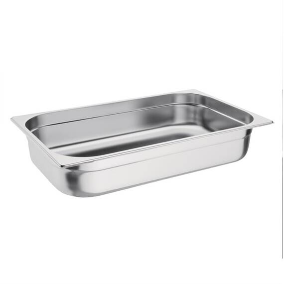 Vogue GN-Behälter Edelstahl 10cm GN1/1