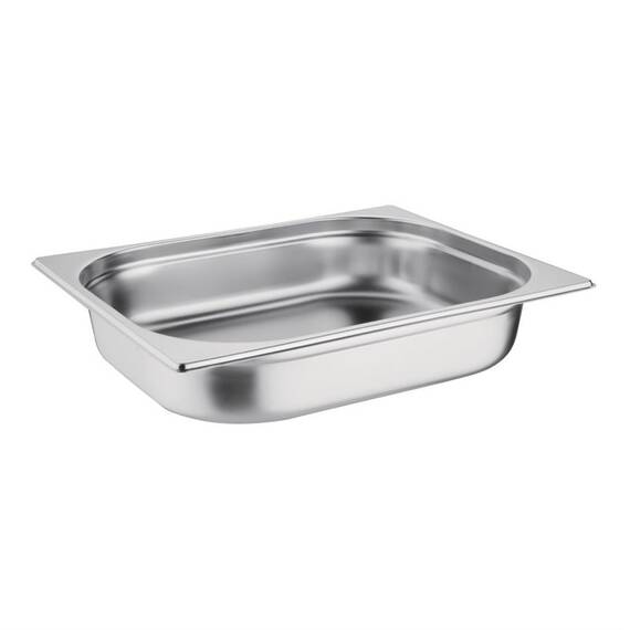 Vogue GN-Behälter Edelstahl 6,5cm GN1/2