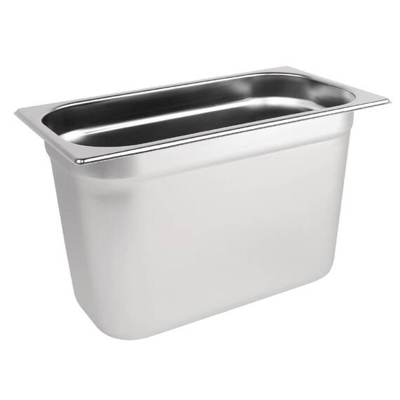 Vogue GN-Behälter Edelstahl 20cm GN1/3