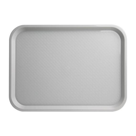 Olympia Kristallon Fast-Food-Tablett grau 45 x 35cm