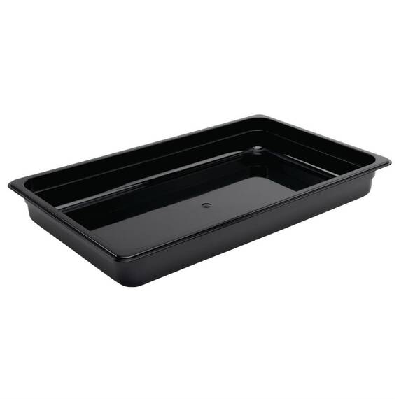 Vogue GN-Behälter GN1/1 schwarz 65mm