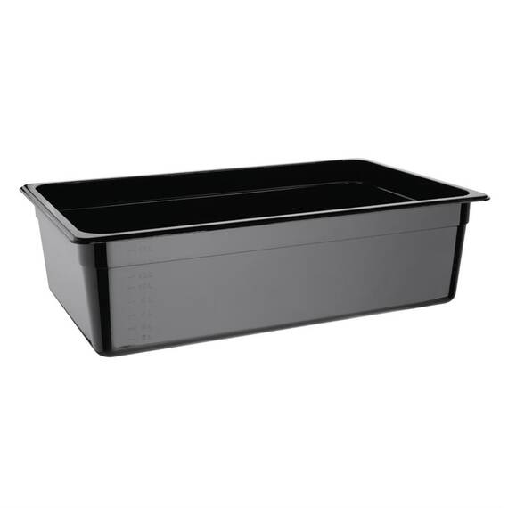 Vogue GN-Behälter GN1/1 schwarz 150mm
