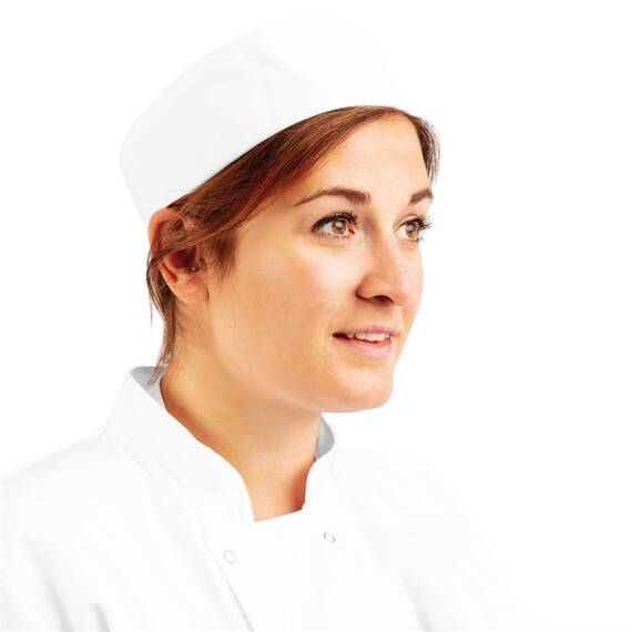 Whites Skull Cap Kochmütze weiß M