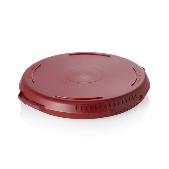 WAS Germany Mehrweg-Pizzabox Polypropylen red wine