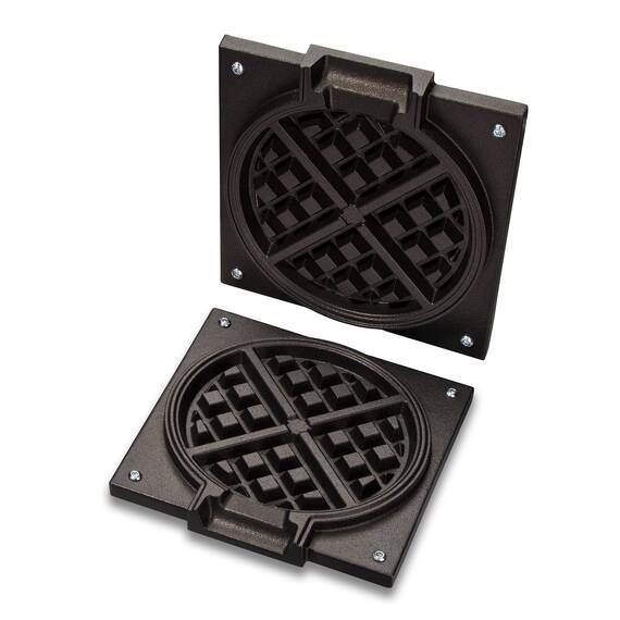 WAS Germany Backplatte Americano Waffel Aluminium 