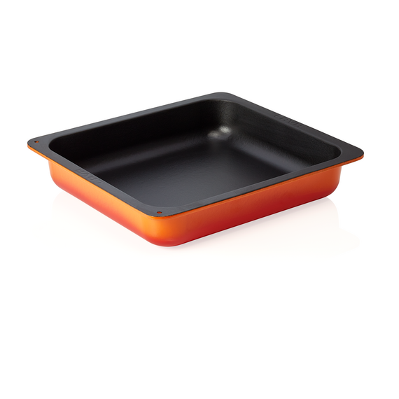 WAS Germany GN Behälter Gusseisen 2/3 orange