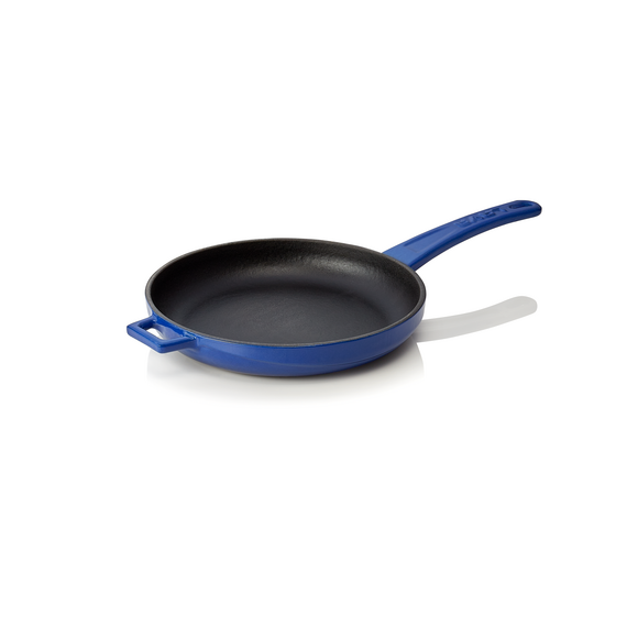 WAS Germany Pfanne Gusseisen blau