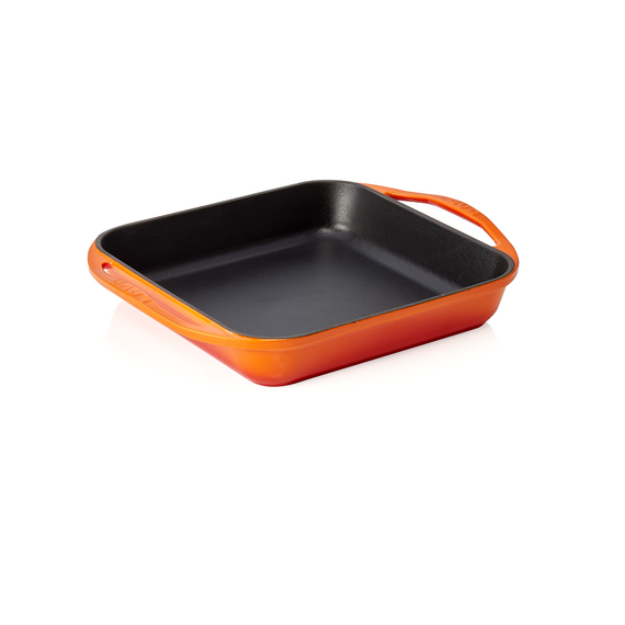WAS Germany Pfanne Gusseisen orange