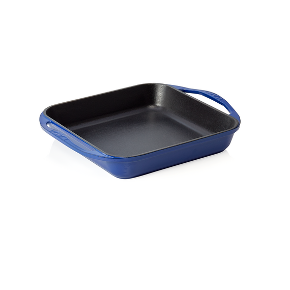 WAS Germany Pfanne Gusseisen blau