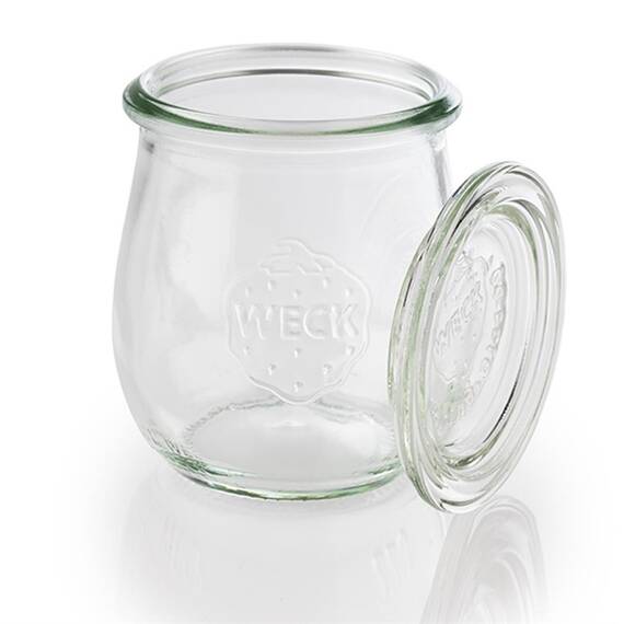 APS Weck-Gläser mit Deckel 22cl (12 Stück)