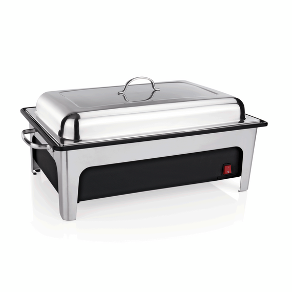 WAS Germany Elektro Chafing Dish Chromnickelstahl, Polypropylen 1/1 