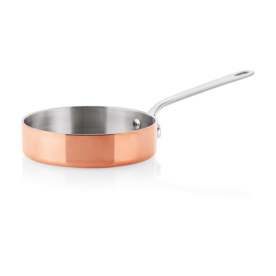 WAS Germany Mini Servierpfanne Chromnickelstahl, Aluminium 