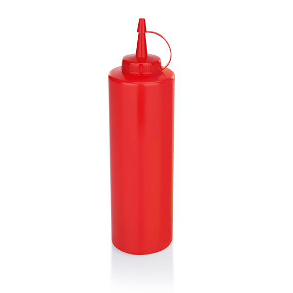 WAS Germany Quetschflasche Polyethylen rot