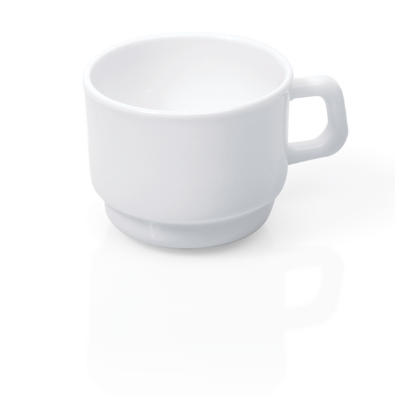 WAS Germany Obertasse Glas / Opal-/Hartglas 