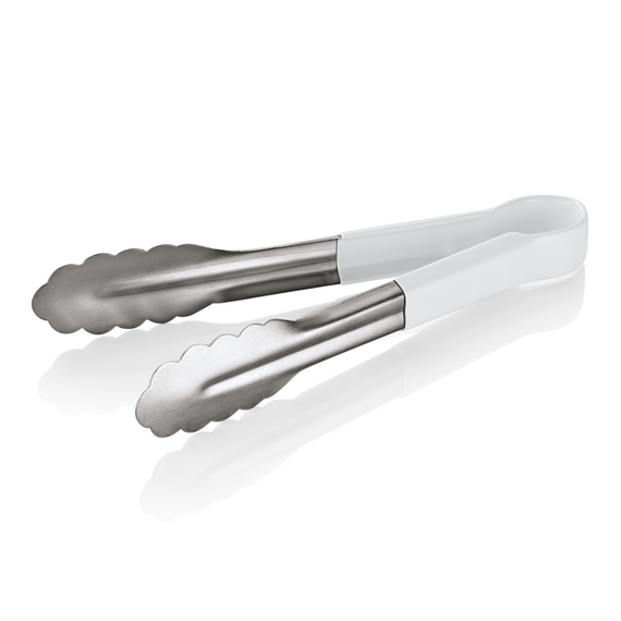 WAS Germany HACCP Universalzange Chromnickelstahl, PVC weiß