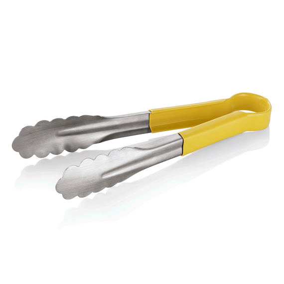 WAS Germany HACCP Universalzange Chromnickelstahl, PVC gelb