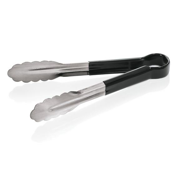 WAS Germany HACCP Universalzange Chromnickelstahl, PVC schwarz