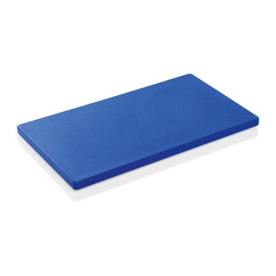 WAS Germany GN HACCP Schneidbrett Polyethylen 1/1 blau