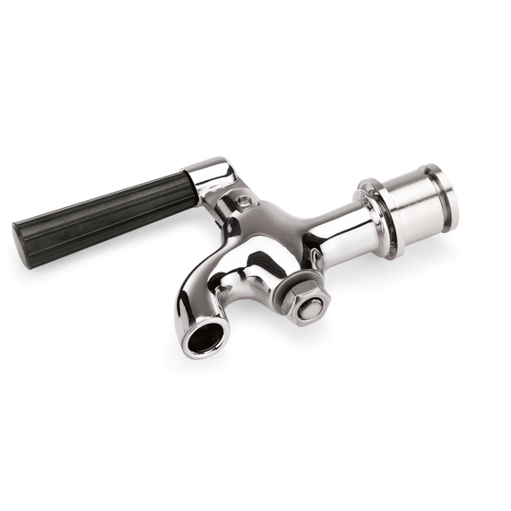 WAS Germany Sicherheitsklapphahn ½“ Chromnickelstahl 