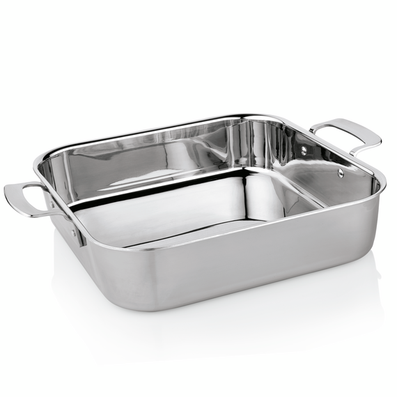 WAS Germany Bräter Aluminium, Chromnickelstahl, Chromstahl 18/0 