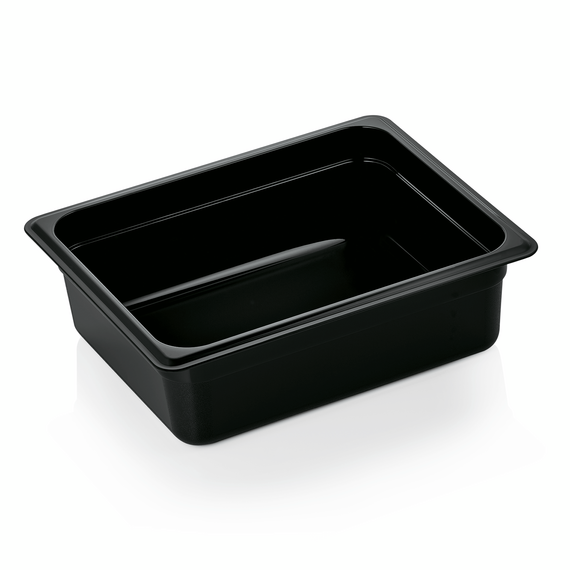 WAS Germany GN Behälter Polycarbonat 1/2 schwarz