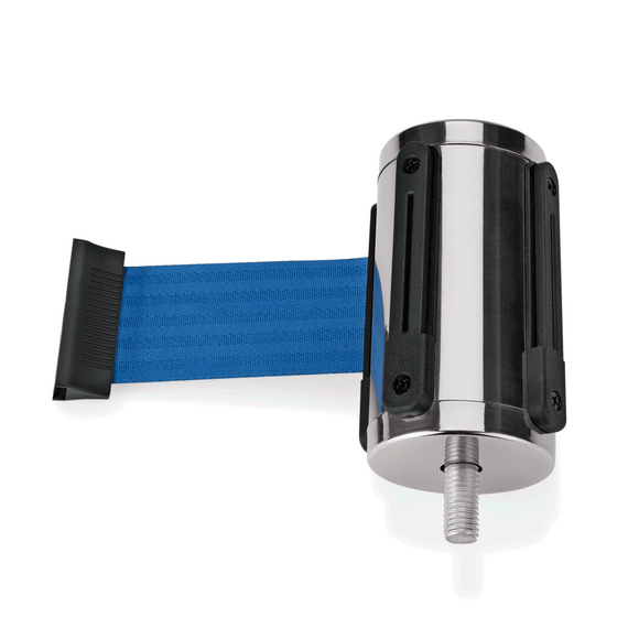 WAS Germany Gurtband Edelstahl blau