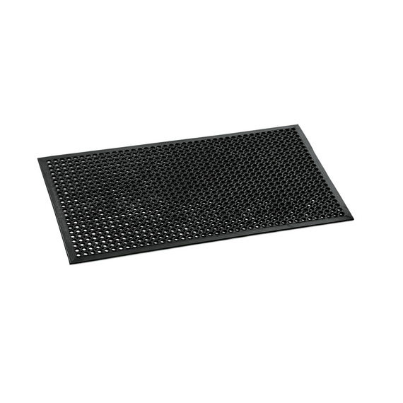 WAS Germany Fußbodenmatte Gummi schwarz