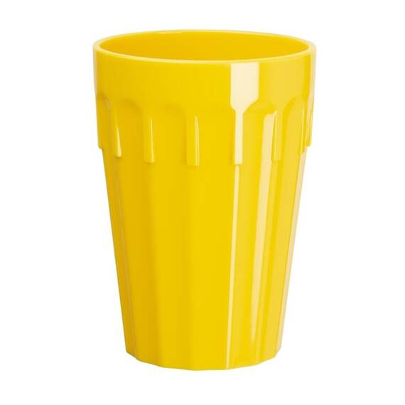 Olympia Kristallon Becher gelb 26cl