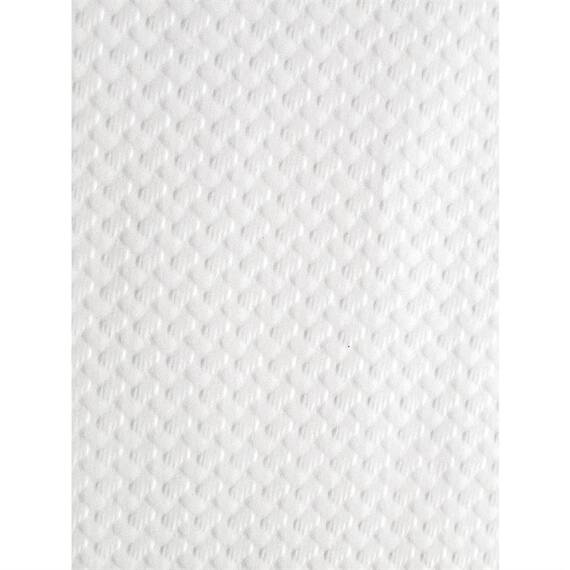 Tischdecke aus Papier glänzend weiß (400 Stück)