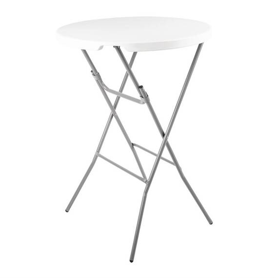 Bolero runder Klapptisch weiß 80cm