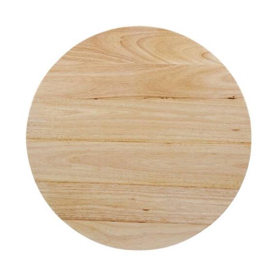 Bolero runde Tischplatte Natur vorgebohrt 60cm