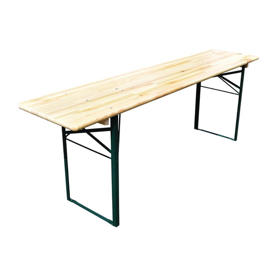Klappbarer Biertisch 220 (L) x 50 (B) cm