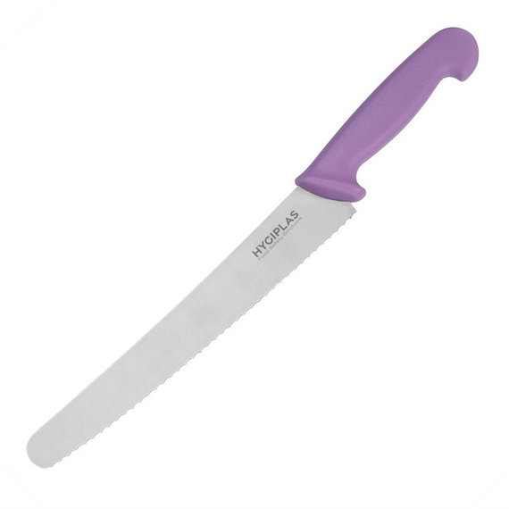Hygiplas Gebäckmesser 25,4 cm lila