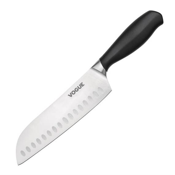 Vogue Santokumesser mit weichem Griff 18cm
