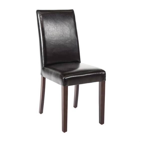 Bolero Esszimmerstühle Kunstleder schwarz