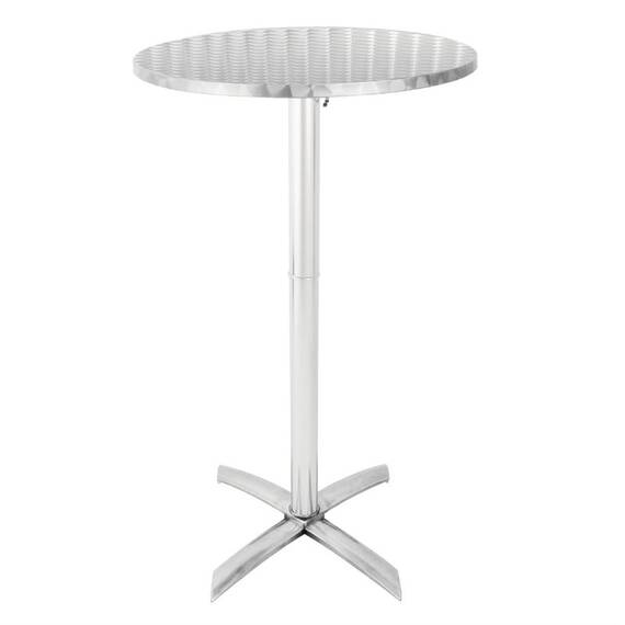 Bolero runder klappbarer Stehtisch Edelstahl 60cm