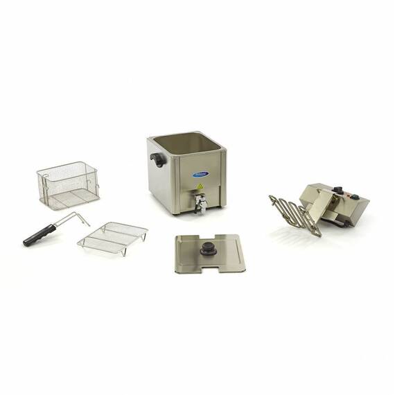 Maxima Fritteuse 1 x 8 Liter mit Ablasshahn, Inhalt: 8 Liter, Bild 7