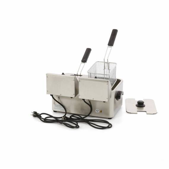 Maxima Fritteuse 2 x 4 Liter, Inhalt: 8 Liter, Bild 4