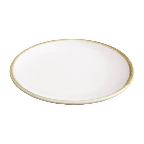 Olympia Kiln Coupeteller Kreideweiß 22,8cm (6 Stück)
