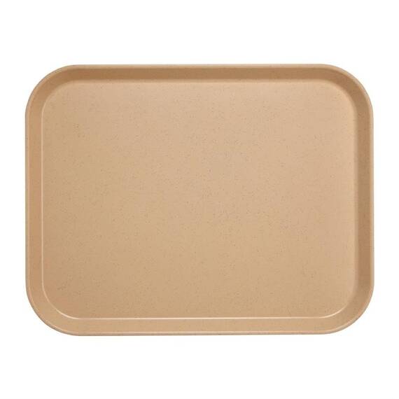 Cambro Versa Lite Polyester Tablett gesprenkeltes mokkabraun groß